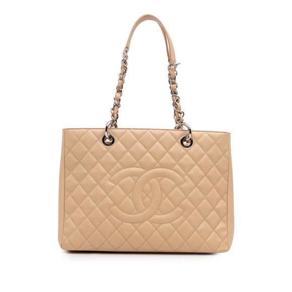 Pre-Loved Chanel Caviar Grand Shopping Tote - Picture 1 of 11